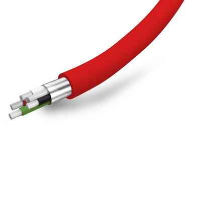 Cable de datos y de carga Tipo C Colección Polo SBS Rojo