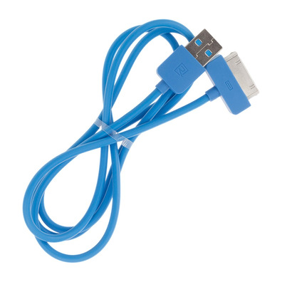 Cable de recarga iPhone 4/4S Azul