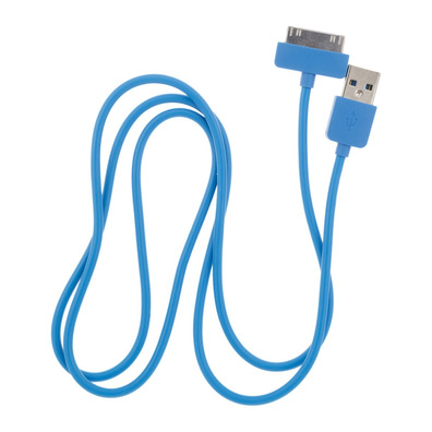 Cable de recarga iPhone 4/4S Azul