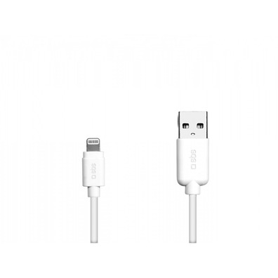 Cable de recarga lightning 1m SBS