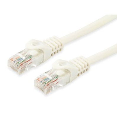 LATIGUILLO DE RED CAT 6A 0.25M BLANCO LSZH - Marca EQUIP