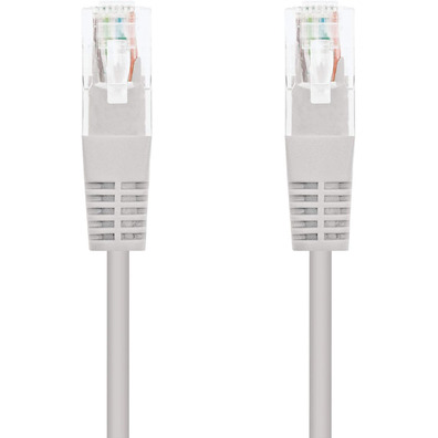 Cable de Red UTP Cat 5E RJ45 Nanocable 15m Gris