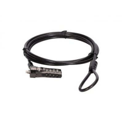 CABLE DE SEGURIDAD CONCEPTRONIC CUSTODIO01BS - 1.8M COMBINACION 4 DIGITOS