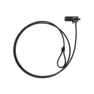 Cable de Seguridad PORTÁTILES/MONITORES/TELEVISIONES Tooq TQCLK0015-G - Combinación 4 Dígitos 1.5