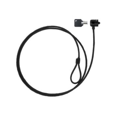 TQCLK0025-G Cable de Seguridad Portátiles/Monitores/Televisores - Protección con Llave 1.5m Sistema Kensin