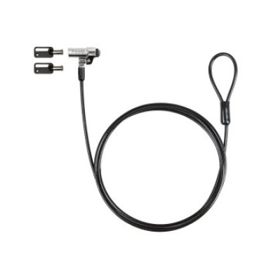 Cable de Seguridad TooQ TQCLKC0045-G para Portátiles/Monitores/Televisores - Sistema Nano con Llave