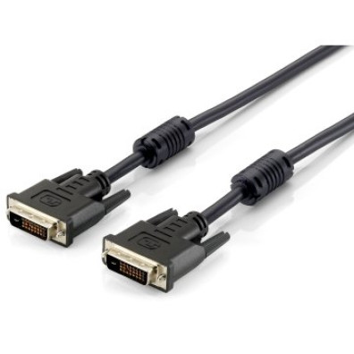 CABLE DVI Equip Dual Link Macho - Macho 3M con Ferritas (DVI-D)
