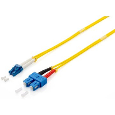 Cable de Fibra Óptica Monomodo LC/SC 2M Amarillo - Modelo 0.9/125 LSOH