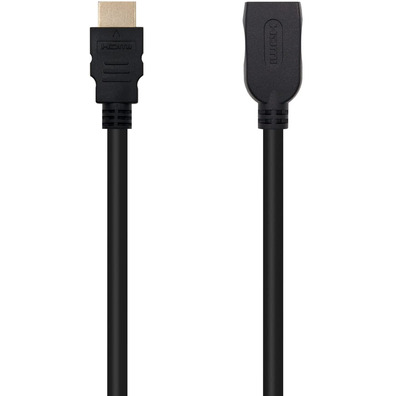 Cable HDMI 2.0 a HDMI-A Nanocable 1m Negro