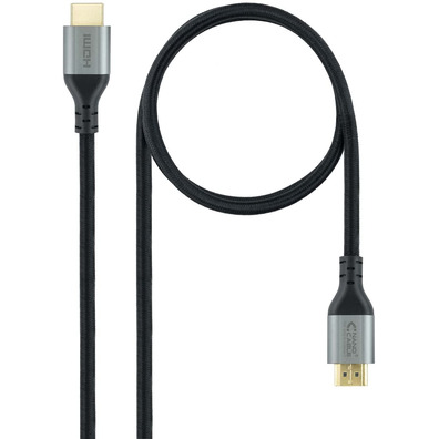 Cable HDMI 2.1 Nanocable Ultra High Speed 2m Negro