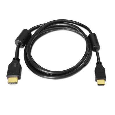 Cable HDMI(A)M a HDMI(A)M Aisens 1.8M Negro