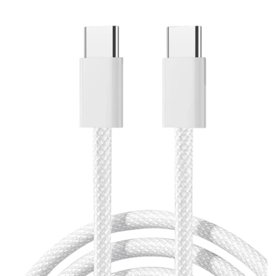 Joyroom Cable USB-C a USB-C 1m Blanco Ben Series 60W