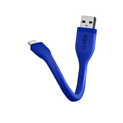 Cable lightning Made for iPhone 12 cm Azul SBS
