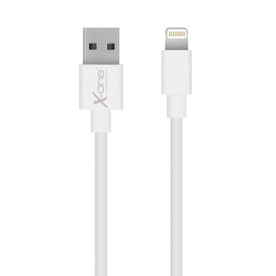 Cable Lightning Plano X-One Blanco