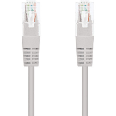 Cable Red NanoCable UTP CAT6 RJ45 20M Gris