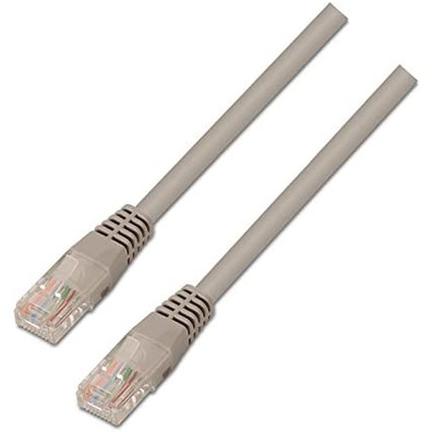 Cable Red NanoCable UTP CAT6 RJ45 20M Gris