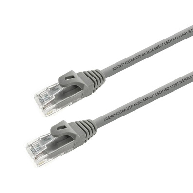 Cable Red RJ45 Aisens LSZH CAT7 5M Gris