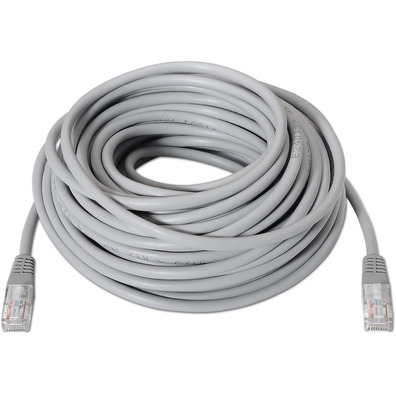 Cable Red RJ45 Aisens UTP CAT6 10M Gris