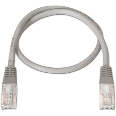 Cable Red RJ45 Aisens UTP CAT6 5M Gris