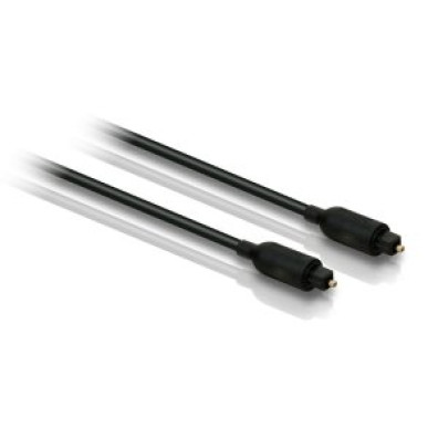 Cable Óptico Digital Philips SWA2302W/10 Toslink Audio 1.5m Negro