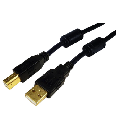 Cable Nanocable Impresora USB 2.0 HQ Con Ferrita