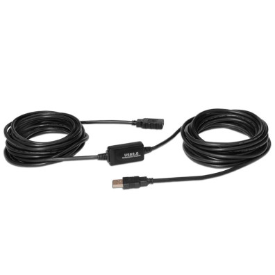 Cable de Extensión USB 2.0 Negro 10m - Nanocable