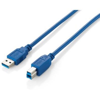 Cable USB-A a USB-B 1M EQUIP 3.0 - Conexión de Dispositivos Compatibles