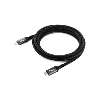 Cable USB-A a USB-C 2M EQUIP Transferencia 20G 100W 4K Color Negro