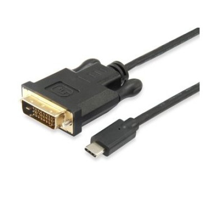 CABLE USB-C MACHO A DVI 1.8M - EQUIP