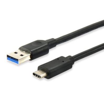 Cable USB-A a USB-C 1M EQUIP para carga y datos - 3A y 10Gb/s