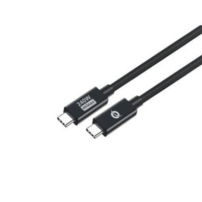CABLE USB-C CONCEPTRONIC 2M USB 4.0 GEN 3 240W 48V 5A 40GBPS E-MARK