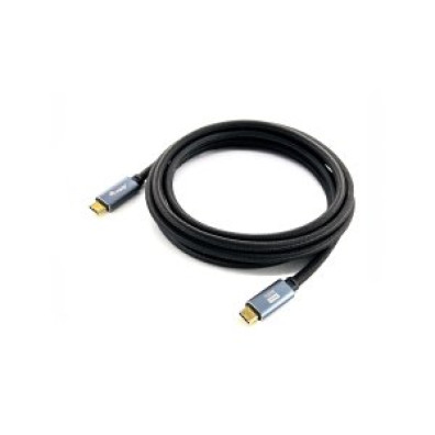 Cable USB-C a USB-C 2M Equip Transferencia 10G 5A 4K (100W) Color Negro