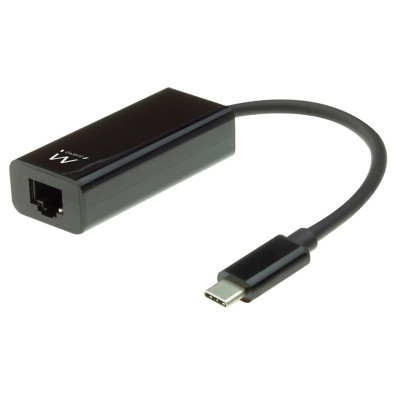 Adaptador De Red Gigabit Usb-c Ewent Ew9828 Negro