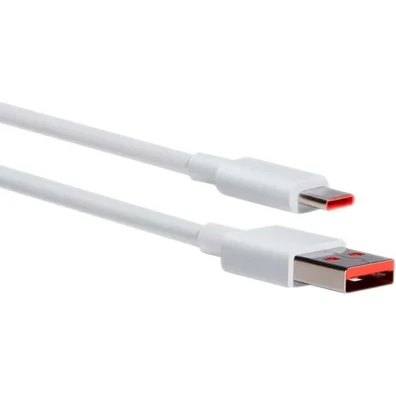 Cable Xiaomi Blanco 1m USB Tipo A a USB Tipo C 6A