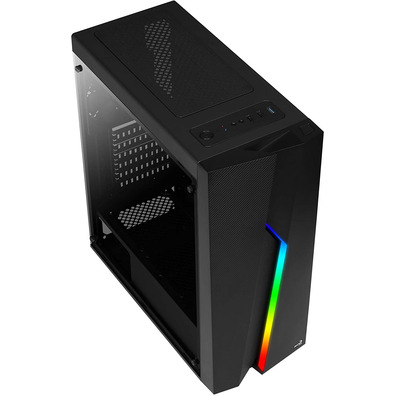 Caja Aerocool Bolt Mid Tower ATX Black