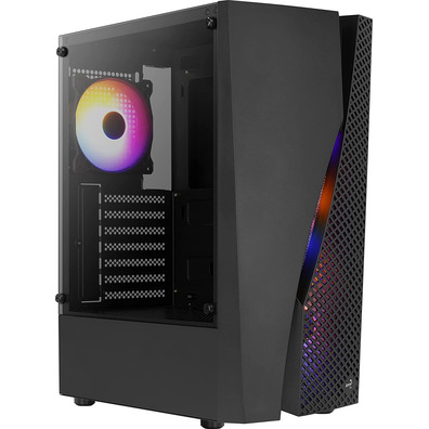 Caja ATX Aerocool WAVEBKV2 FRGB Negro