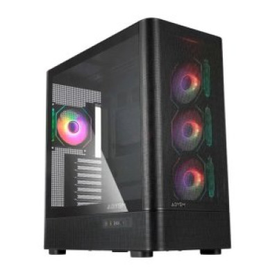Caja ATX Gaming ABYSM Danube Sava H500 II Air Black
