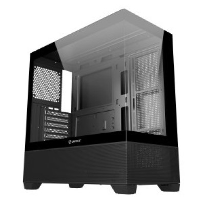 CAJA ATX UNYKA REVELAT GAMING BLACK FRONTAL Y LATERAL DE VIDRIO TEMPLADO