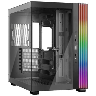 Light Base 600 Dx Black Midi Tower Negro