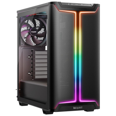 Caja Miditower Atx Sin Fuente De Alimentación/base Pura 501dx Bgw76 Be Quiet