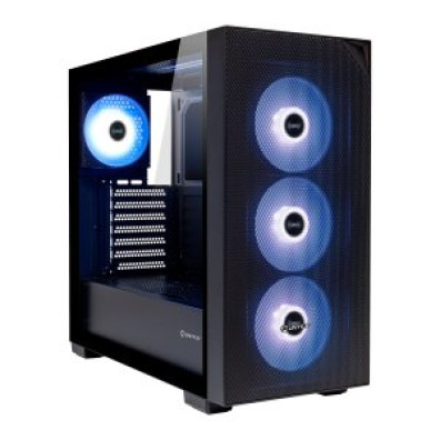 CAJA E-ATX UNYKA REVELAT MESH BLACK - 2x3.5" 2x2.5" - 2xUSB3.0 1xUSB-C GPU 425mm