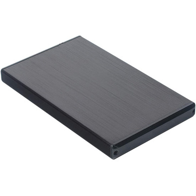 Caja Externa 2.5'' USB 3.1 sata AISENS Aluminio Negro