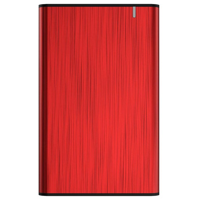 Caja Externa 2.5'' USB 3.1 SATA Aisens Aluminio Negro ASE-2525RED