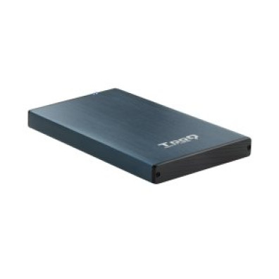 CAJA EXTERNA 2.5" USB 3.0 TOOQ TQE-2527PB SATA 9,5MM USB 3.0/3.1 GEN1 AZUL PACIFICO