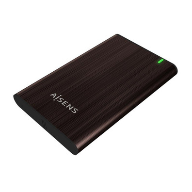 Caja Externa para Disco Duro 2.5'' Aisens ASE-2525BWN USB 3.0 Marrón