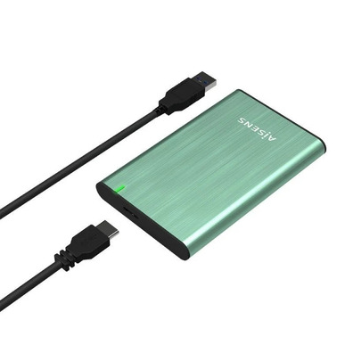 Caja Externa para Disco Duro 2.5'' Aisens ASE-2525SGN USB 3.0 Verde Primavera