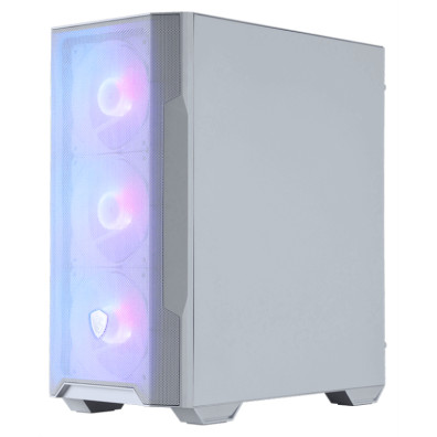 Caja Msi Mag Forge M100r Matx Argb Color Blanco