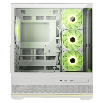 Msi Mag Pano 110r Pz White Carcasa De Ordenador Midi Tower Blanco