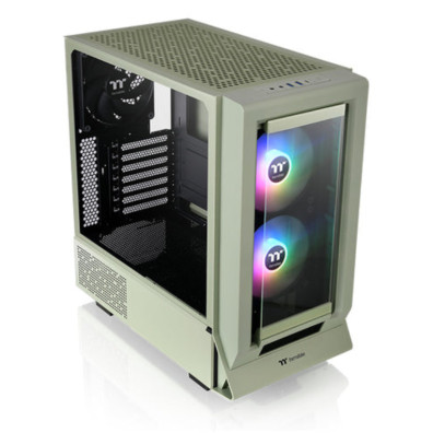 Caja Semi-torre Atx Thermaltake Ceres 350 Mx Verde