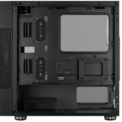 Caja Micro ATX Aerocool Cube Atomic Black